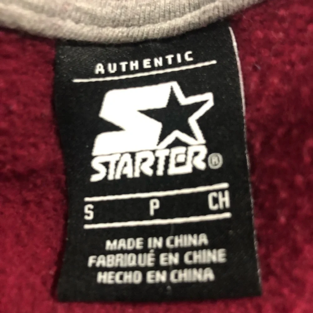 🎉HP x 2🎉❤️‍🔥Starter Hoodie Sweatshirt-Burgundy- Measurements in Photos❤️‍🔥 - Picture 8 of 13